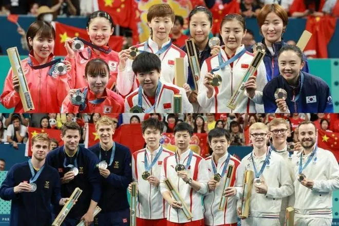 中国代表团在第14和第15比赛日连夺三金，展现奥运赛场巅峰对决