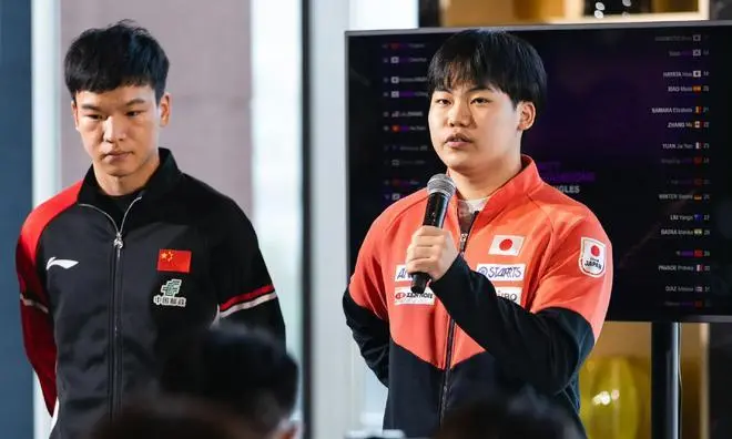 2025年WTT日本冠军赛抽签结果公布 8月5日确定分组对阵名单